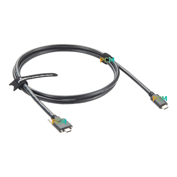 USB 3.1 Type-C Male Screw Locking Cable best