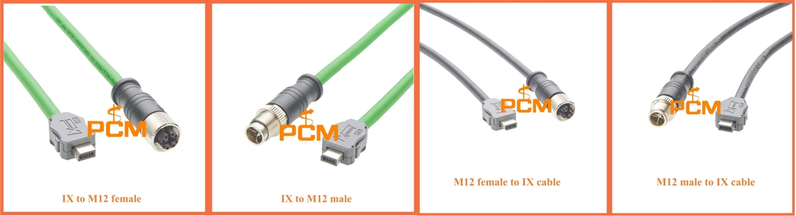 IX to M12 cable IX to M12 cable