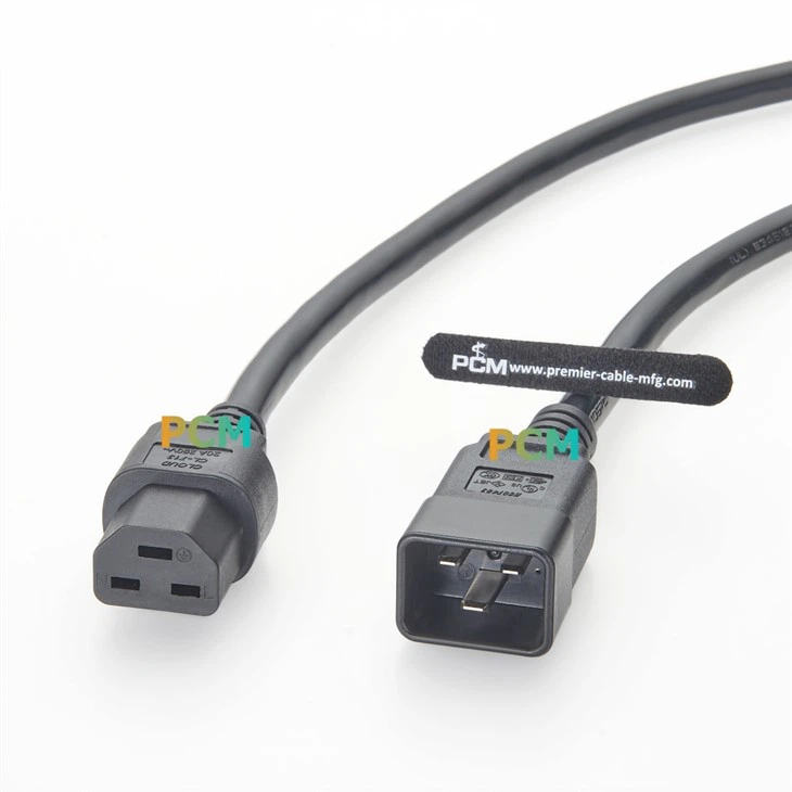 IEC C20 To C21 Power Cord factory