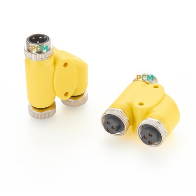 産業円形コネクタ7/8 "H形状アダプター3ピンミニチェンジ