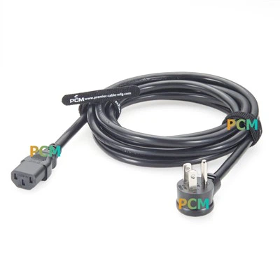 薄型アングル 5-15P ～ C13 電源コード