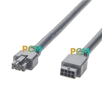 Micro-Micro Fit 3.0 オス - メス延長ケーブル 8 回路