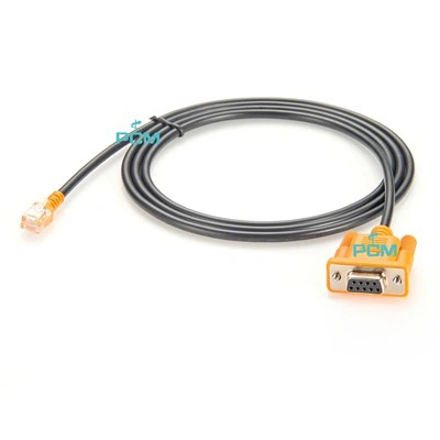 IFMで構成可能なAs-Interface Gateway PLCのプログラミングケーブルDB9からRJ12からRJ12