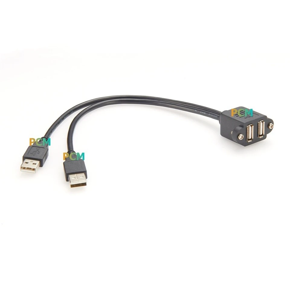Stackable USB-A Dual Port Extension Cable suppliers